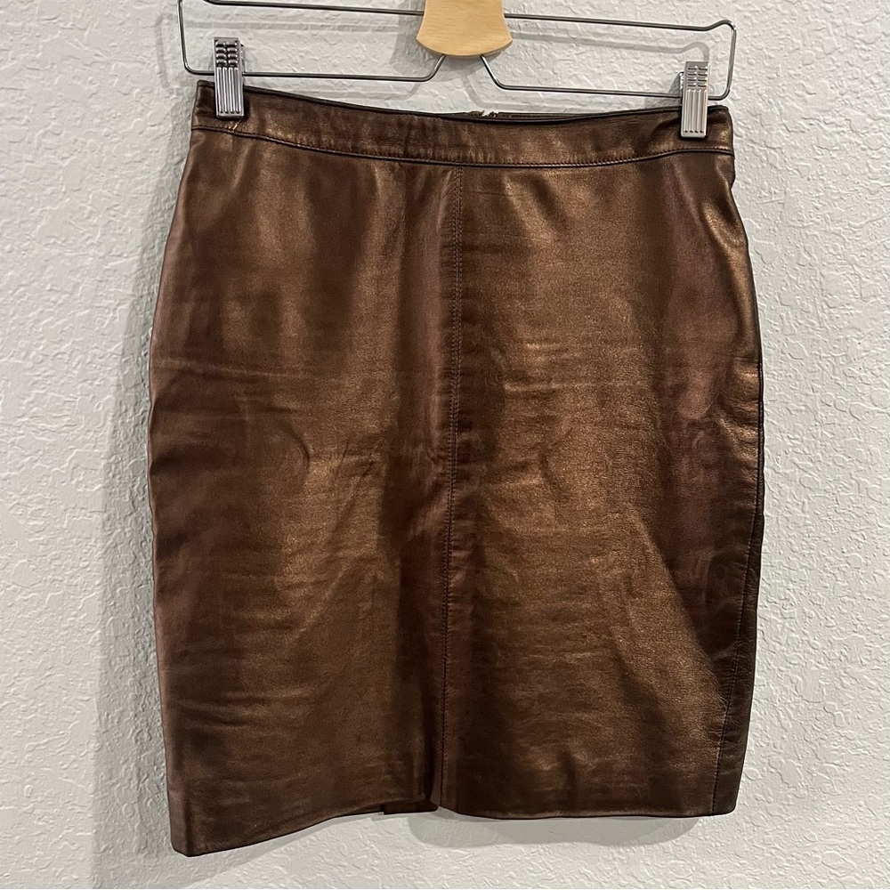HUGO BUSCATI brown skirt